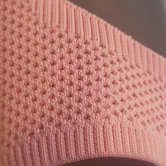 Style & Co. Light Orange Knit Slide Sandals - Picture 5 of 7